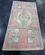 Turkish Mini Rug Oriental Hand Knotted Vintage Rug  1'6'' x  2'11'' #12159
