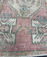 Turkish Mini Rug Oriental Hand Knotted Vintage Rug  1'6'' x  2'11'' #12159