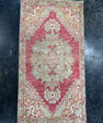 Turkish Mini Rug Oriental Hand Knotted Vintage Rug  1'6'' x  2'11'' #12152