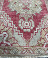 Turkish Mini Rug Oriental Hand Knotted Vintage Rug  1'6'' x  2'11'' #12152