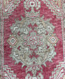 Turkish Mini Rug Oriental Hand Knotted Vintage Rug  1'6'' x  2'11'' #12152