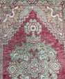 Turkish Mini Rug Oriental Hand Knotted Vintage Rug  1'6'' x  2'11'' #12152