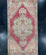 Turkish Mini Rug Oriental Hand Knotted Vintage Rug  1'6'' x  2'11'' #12152