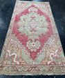 Turkish Mini Rug Oriental Hand Knotted Vintage Rug  1'6'' x  2'11'' #12152