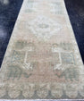 Turkish Mini Rug Oriental Hand Knotted Vintage Rug  1'5'' x  3'2'' #12149