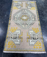 Turkish Mini Rug Oriental Hand Knotted Vintage Rug  1'7'' x  3'1'' #12144