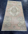 Turkish Mini Rug Oriental Hand Knotted Vintage Rug  1'6'' x  2'11'' #12145