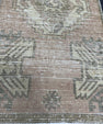 Turkish Mini Rug Oriental Hand Knotted Vintage Rug  1'6'' x  2'11'' #12145