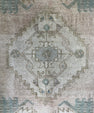Turkish Mini Rug Oriental Hand Knotted Vintage Rug  1'6'' x  3'2'' #12137