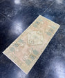 Turkish Mini Rug Oriental Hand Knotted Vintage Rug  1'6'' x  3'2'' #12137