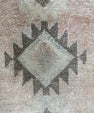 Turkish Mini Rug Oriental Hand Knotted Vintage Rug  1'6'' x  3'1'' #12138