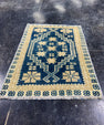 Turkish Mini Rug Oriental Hand Knotted Vintage Rug  1'6'' x  2'1'' #12132