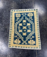 Turkish Mini Rug Oriental Hand Knotted Vintage Rug  1'6'' x  2'1'' #12132