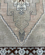 Turkish Mini Rug Oriental Hand Knotted Vintage Rug  1'6'' x  2'10'' #12131
