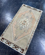 Turkish Mini Rug Oriental Hand Knotted Vintage Rug  1'6'' x  2'10'' #12131