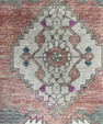 Turkish Mini Rug Oriental Hand Knotted Vintage Rug  1'7'' x  3'4'' #12133
