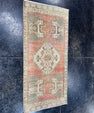 Turkish Mini Rug Oriental Hand Knotted Vintage Rug  1'7'' x  3'4'' #12133