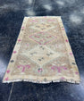 Turkish Mini Rug Oriental Hand Knotted Vintage Rug  1'7'' x  2'9'' #12135