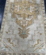 Turkish Mini Rug Oriental Hand Knotted Vintage Rug  1'7'' x  3'4'' #12119