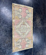 Turkish Mini Rug Oriental Hand Knotted Vintage Rug  1'6'' x  3' #12118