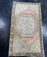Turkish Mini Rug Oriental Hand Knotted Vintage Rug  1'9'' x  2'10'' #12116