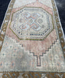 Turkish Mini Rug Oriental Hand Knotted Vintage Rug  1'9'' x  2'10'' #12116