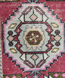 Turkish Mini Rug Oriental Hand Knotted Vintage Rug  1'6'' x  3'1'' #12128