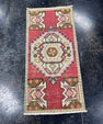 Turkish Mini Rug Oriental Hand Knotted Vintage Rug  1'6'' x  3'1'' #12128
