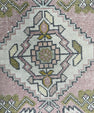 Turkish Mini Rug Oriental Hand Knotted Vintage Rug  1'6'' x  3'1'' #12126