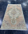 Turkish Mini Rug Oriental Hand Knotted Vintage Rug  1'6'' x  2'9'' #12122
