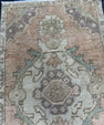 Turkish Mini Rug Oriental Hand Knotted Vintage Rug  1'6'' x  2'9'' #12122