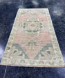 Turkish Mini Rug Oriental Hand Knotted Vintage Rug  1'6'' x  2'10'' #12104