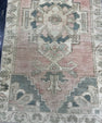 Turkish Mini Rug Oriental Hand Knotted Vintage Rug  1'6'' x  2'10'' #12104