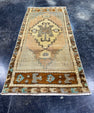 Turkish Mini Rug Oriental Hand Knotted Vintage Rug  1'6'' x  3'3'' #12101