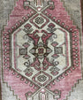 Turkish Mini Rug Oriental Hand Knotted Vintage Rug  1'6'' x  3'1'' #12098