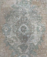 Turkish Mini Rug Oriental Hand Knotted Vintage Rug  1'4'' x  2'7'' #12097