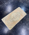 Turkish Mini Rug Oriental Hand Knotted Vintage Rug  1'4'' x  2'7'' #12097
