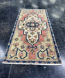 Turkish Mini Rug Oriental Hand Knotted Vintage Rug  1'7'' x  3'3'' #12095