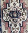 Turkish Mini Rug Oriental Hand Knotted Vintage Rug  1'7'' x  3'3'' #12095