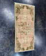 Turkish Mini Rug Oriental Hand Knotted Vintage Rug  1'5'' x  3' #12082