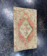 Turkish Mini Rug Oriental Hand Knotted Vintage Rug  1'7'' x  2'7'' #12088