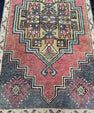 Turkish Mini Rug Oriental Hand Knotted Vintage Rug  1'7'' x  2'11'' #12085