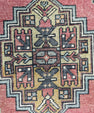 Turkish Mini Rug Oriental Hand Knotted Vintage Rug  1'7'' x  2'11'' #12085