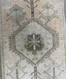 Turkish Mini Rug Oriental Hand Knotted Vintage Rug  1'8'' x  3'3'' #12093