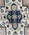 Turkish Mini Rug Oriental Hand Knotted Vintage Rug  1'4'' x  3'5'' #12090