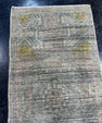 Turkish Mini Rug Oriental Hand Knotted Vintage Rug  1'6'' x  3'4'' #12091