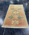 Turkish Mini Rug Oriental Hand Knotted Vintage Rug  1'6'' x  2'5'' #12086