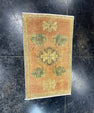 Turkish Mini Rug Oriental Hand Knotted Vintage Rug  1'6'' x  2'5'' #12086