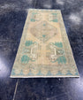 Turkish Mini Rug Oriental Hand Knotted Vintage Rug  1'6'' x  3'4'' #12076