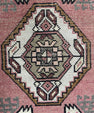 Turkish Mini Rug Oriental Hand Knotted Vintage Rug  1'6'' x  3'2'' #12077